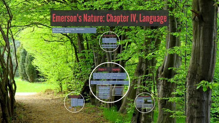 emerson nature summary