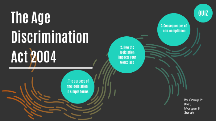 Age Discrimination Acts For Youngs Adults