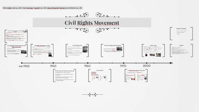 Civil Rights Movement by Lina v G on Prezi