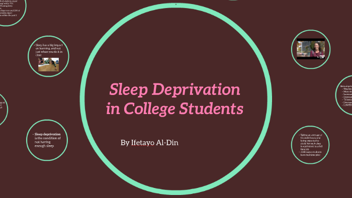 sleep deprivation in college students essay