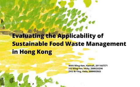 food waste in hong kong essay