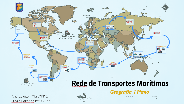 Mapas de rede da MEDWAY para transporte de mercadorias