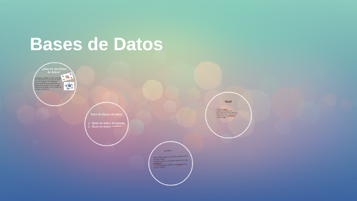 Bases de Datos by Victor Ureña Enriquez on Prezi