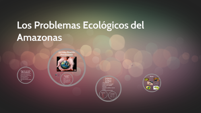 Los Problemas Ecologicos del Amazona by dalila oliver on Prezi