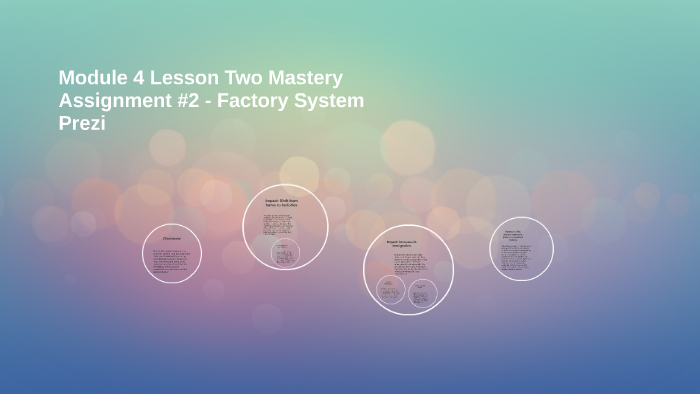 mastery assignment 2