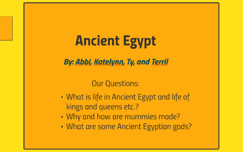 Ancient Egypt by Jeri Gibson on Prezi