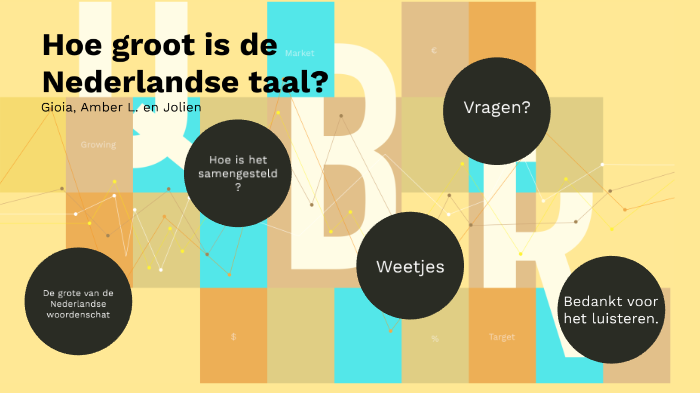 Hoe groot is de Nederlandse taal by jolien joossens on Prezi