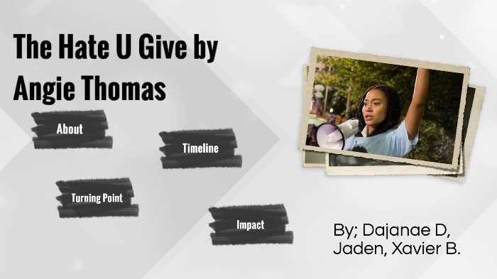 The Hate U give by Dajanae Dennis on Prezi