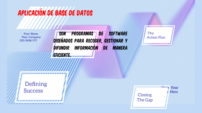 APLICACIONES DE BASE DE DATOS by Adriana Alcivar on Prezi