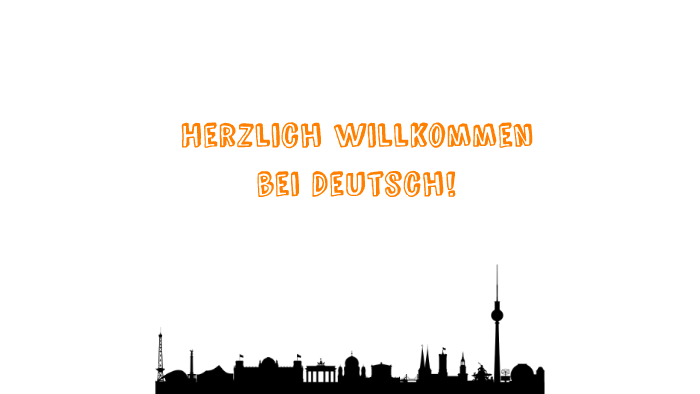 Herzlich willkommen bei Deutsch! by A.E. Scholten