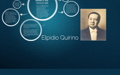 elpidio quirino talambuhay tagalog