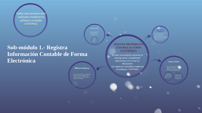Registra información contable de forma electrónica by María Lucila