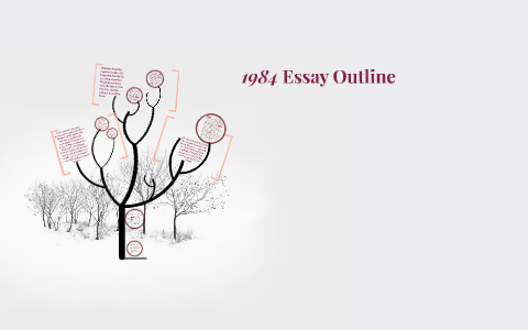 1984 essay outline