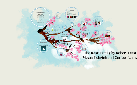 the rose family robert frost analysis