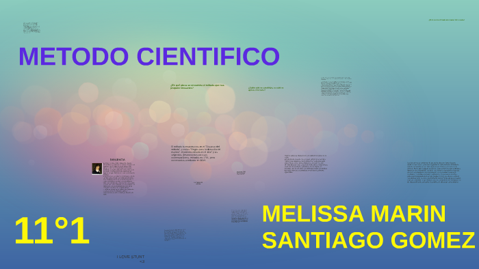 METODO CIENTIFICO by Zanty Dh on Prezi