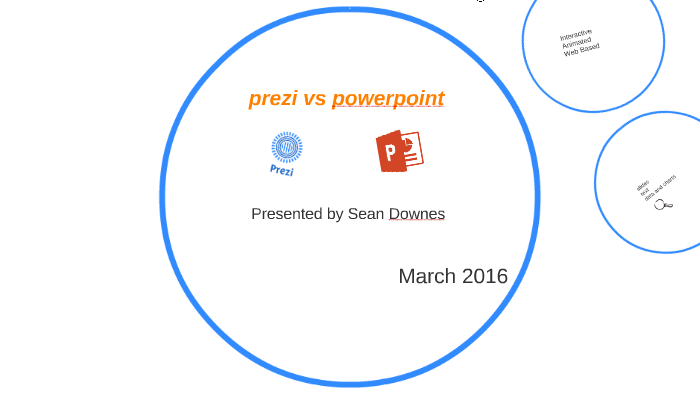 prezi vs powerpoint by Sean Downes on Prezi