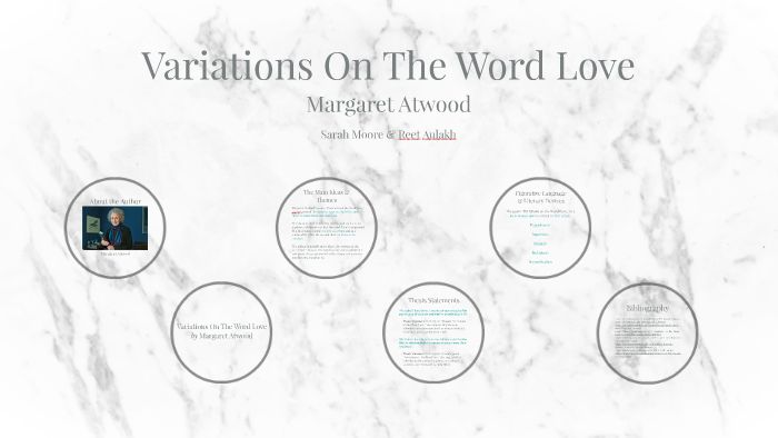 variations on the word love