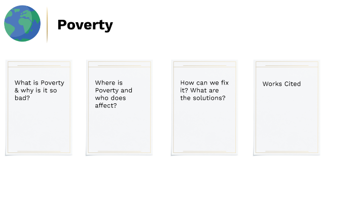 Poverty by Petra Smith on Prezi