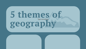 5 things of geography by Cole Barton on Prezi Design