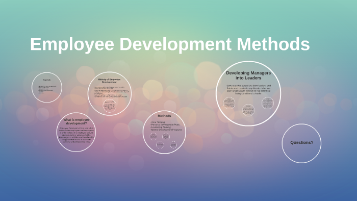 Employee Development Methods by India Matheson on Prezi