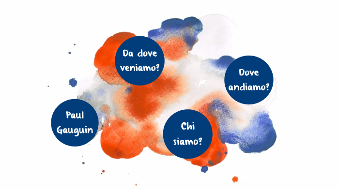Dove Veniamo Chi Siamo Dove Andiamo Da dove veniamo? Chi siamo? Dove andiamo? by V F on Prezi