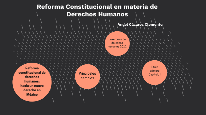 Reforma Constitucional en materia de Derechos Humanos. by christian