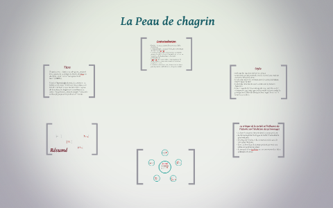 plan dissertation la peau de chagrin