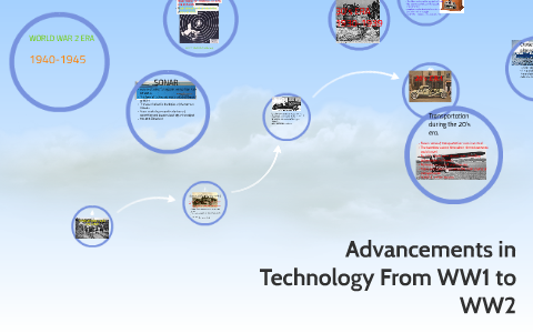 Advancements In Technology From WW1 To WW2 By Brady Larson On Prezi