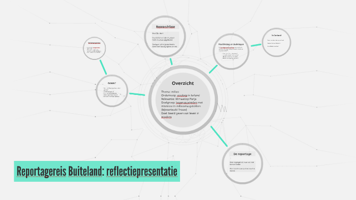 Reportagereis Buiteland: reflectiepresentatie by Thomas van Zwol on Prezi
