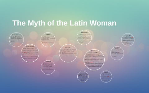 the myth of the latin woman purpose