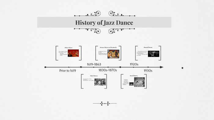 jazz dance history assignment