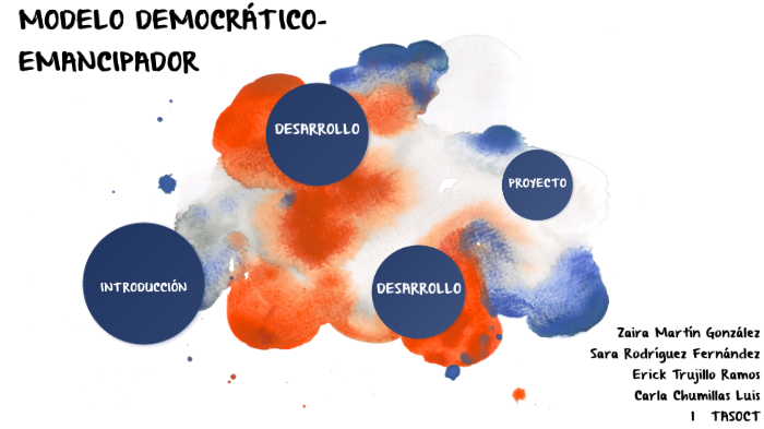 MODELO DEMOCRÁTICO- EMANCIPADOR by ERICK TRUJILLO