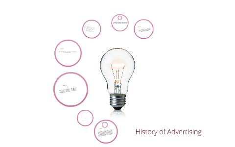 the origin of advertising
