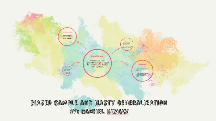 Biased Sample and Hasty Generalization by Rachel Besaw on Prezi