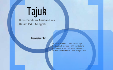 Buku Panduan Amalan Terbaik Dalam Pengajaran Dan Pembelajaran Geografi ...