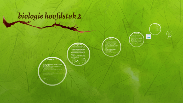 biologie hoofdstuk 2 by jannes van der geest on Prezi