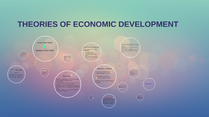 THEORIES OF ECONOMIC DEVELOPMENT By Eileen Siak On Prezi