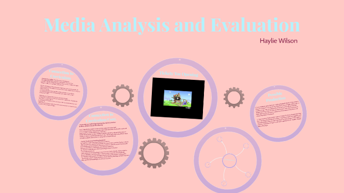 Media Analysis and Evaluation by Haylie Wilson on Prezi