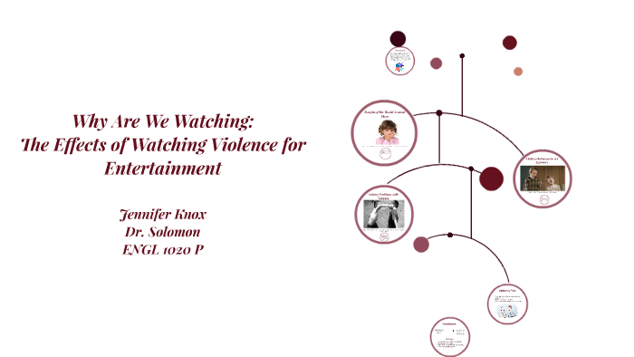 Why Are We Watching: The Effects of Watching Violence for En by ...