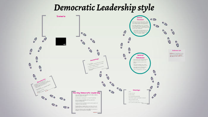 democratic leadership style examples