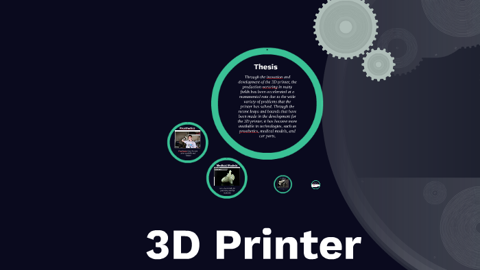 thesis about 3d printer