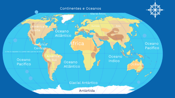Continentes e Oceanos by Turma LT4A Luísa Todi on Prezi