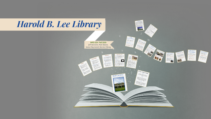 Harold B Lee Library By Jeana Haymond On Prezi