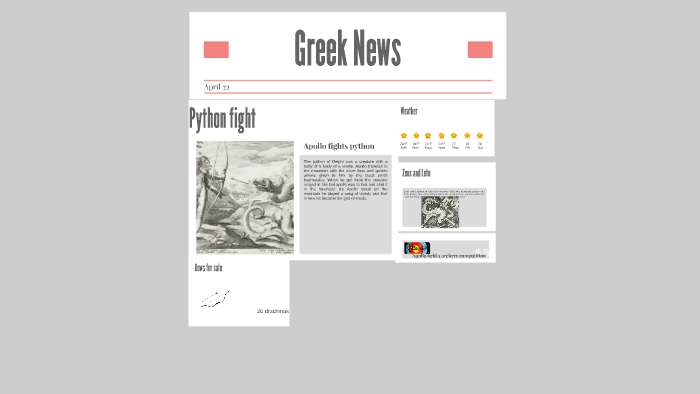 Apollo fights python by jake sally on Prezi
