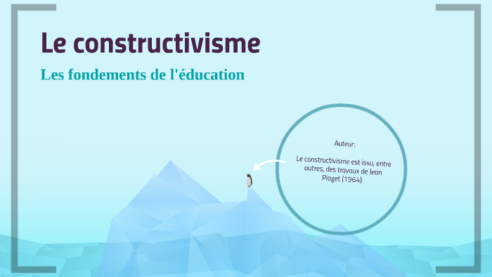 Le constructivisme by Anne Raymond on Prezi