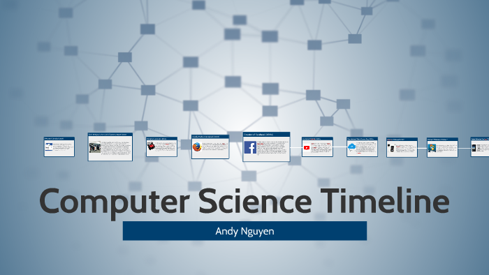 Computer Science Timeline by Andy Nguyen