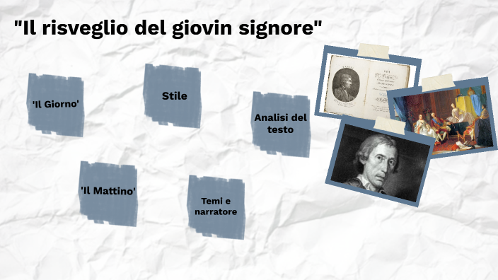 Il Risveglio Del Giovin Signore Parafrasi Vv 101-203
