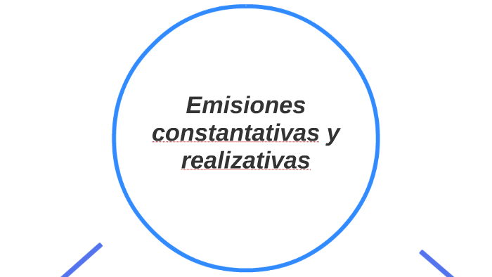 Concepto De Emisiones Constatativas Y Realizativas