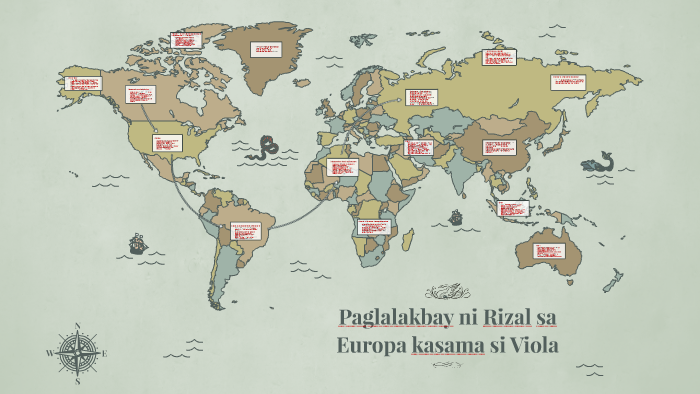 Paglalakbay Ni Rizal By Mats Arenas On Prezi