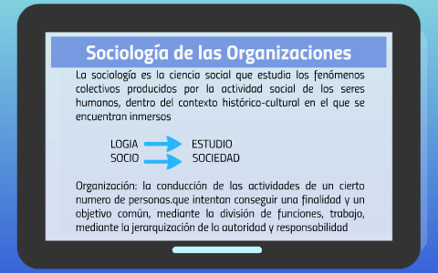 Limón Preocupado Elección sociologia de las organizaciones by Fede Centu